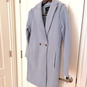 BANANA REPUBLIC - Baby blue wool coat size 2